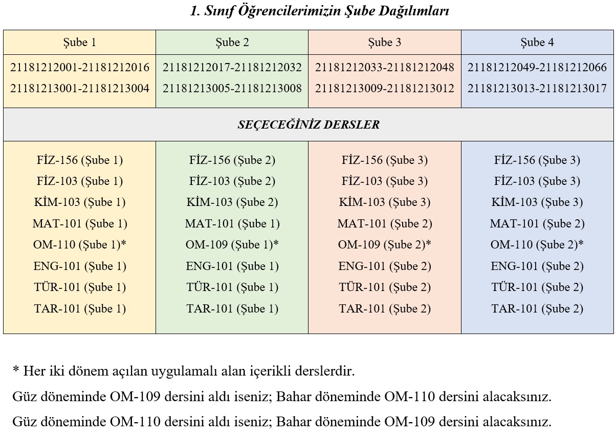 	1'inci sınıf Şube dağılımı_v2